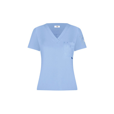 Pulse Scrub Top - Light Blue / Azul Claro